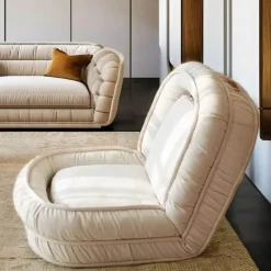 Nordic Foldable Recliner Sofa Bed - Lazy Single Sleeper Chair