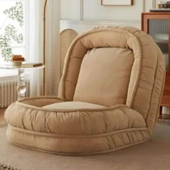 Nordic Foldable Recliner Sofa Bed - Lazy Single Sleeper Chair