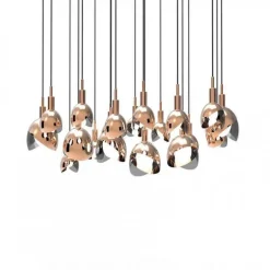 Nordic Glass Chandelier - Creative One-Head Design Lighting