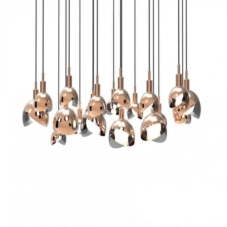 Nordic Glass Chandelier - Creative One-Head Design Lighting
