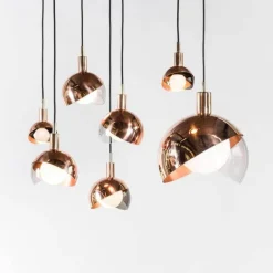 Nordic Glass Chandelier - Creative One-Head Design Lighting