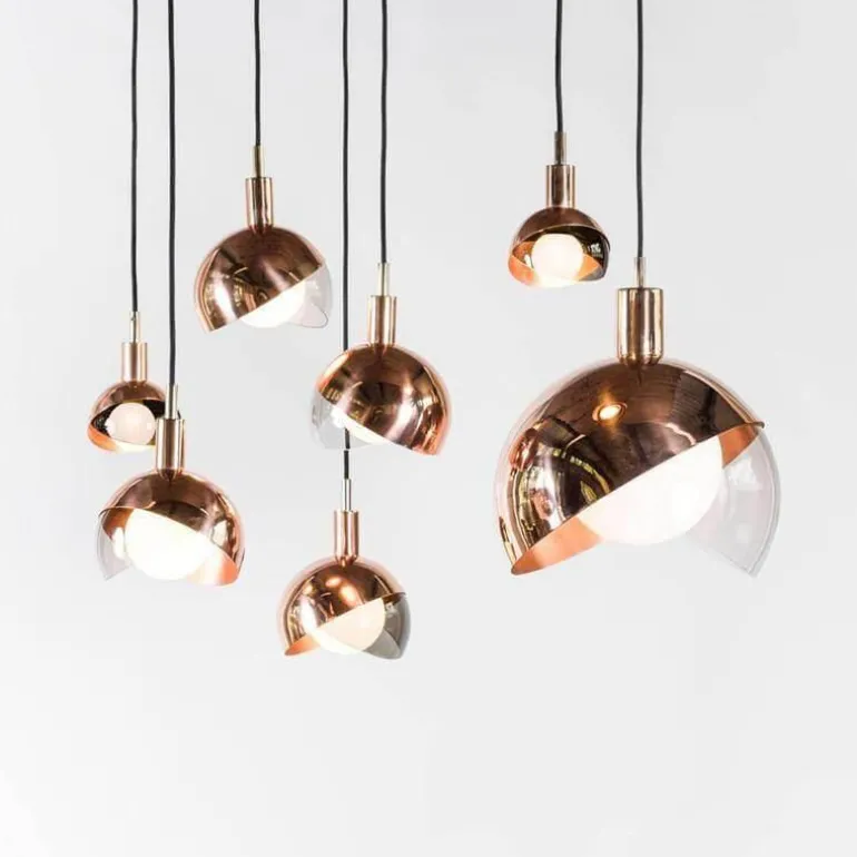 Nordic Glass Chandelier - Creative One-Head Design Lighting