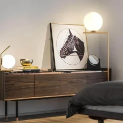 Nordic Glass Pendant Light - Modern Ceiling Fixture