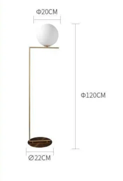 Nordic Glass Pendant Light - Modern Ceiling Fixture