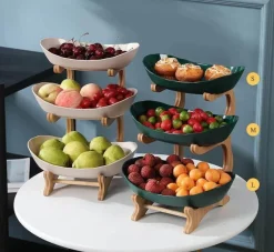 Nordic Kitchen Rack Organizer – Stilvolle Lösung zur Lebensmittelaufbewahrung
