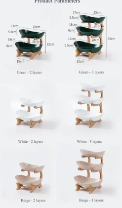 Nordic Kitchen Rack Organizer – Stilvolle Lösung zur Lebensmittelaufbewahrung