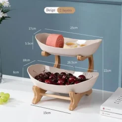Nordic Kitchen Rack Organizer – Stilvolle Lösung zur Lebensmittelaufbewahrung