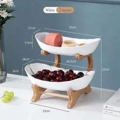 Nordic Kitchen Rack Organizer – Stilvolle Lösung zur Lebensmittelaufbewahrung