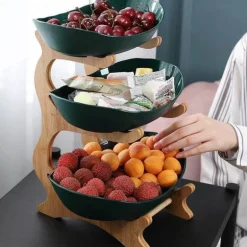 Nordic Kitchen Rack Organizer – Stilvolle Lösung zur Lebensmittelaufbewahrung