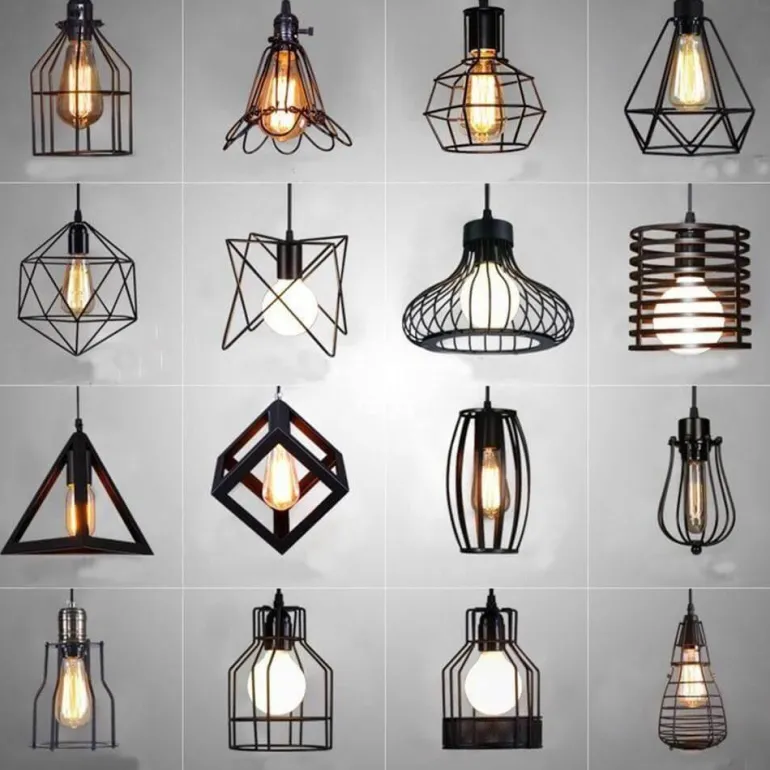Nordic LED Art Hanging Lamp - Loft Business Style Lighting