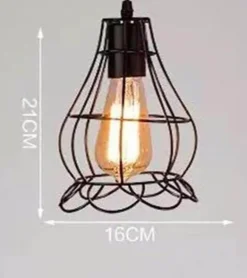 Nordic LED Art Hanging Lamp - Loft Business Style Lighting