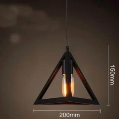 Nordic LED Art Hanging Lamp - Loft Business Style Lighting
