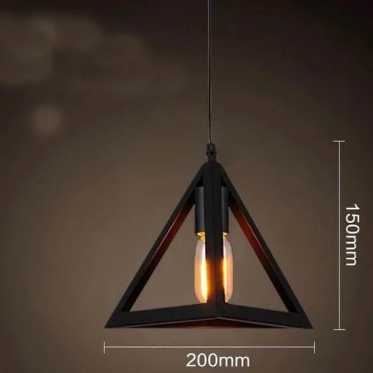 Nordic LED Art Hanging Lamp - Loft Business Style Lighting