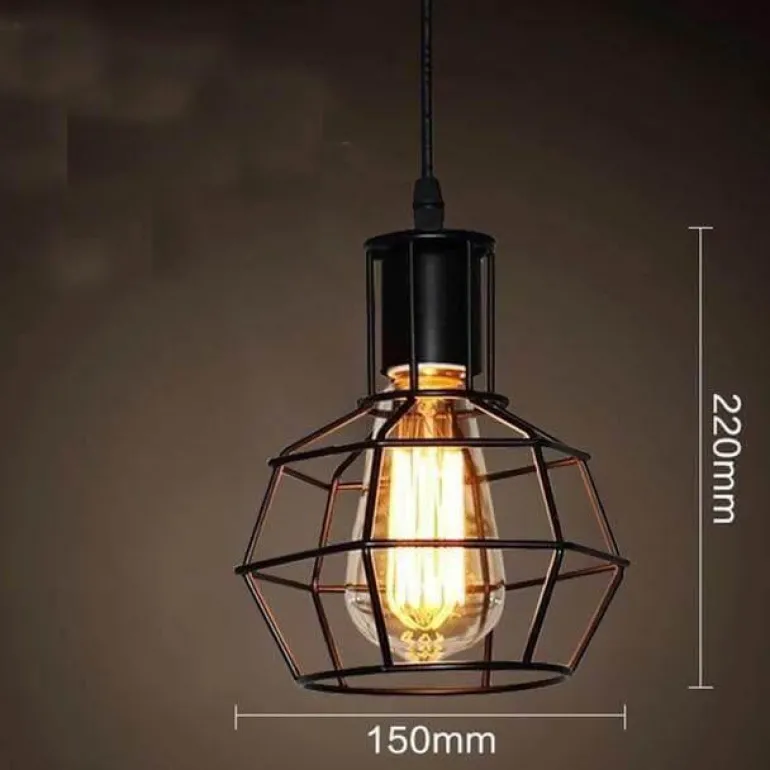 Nordic LED Art Hanging Lamp - Loft Business Style Lighting