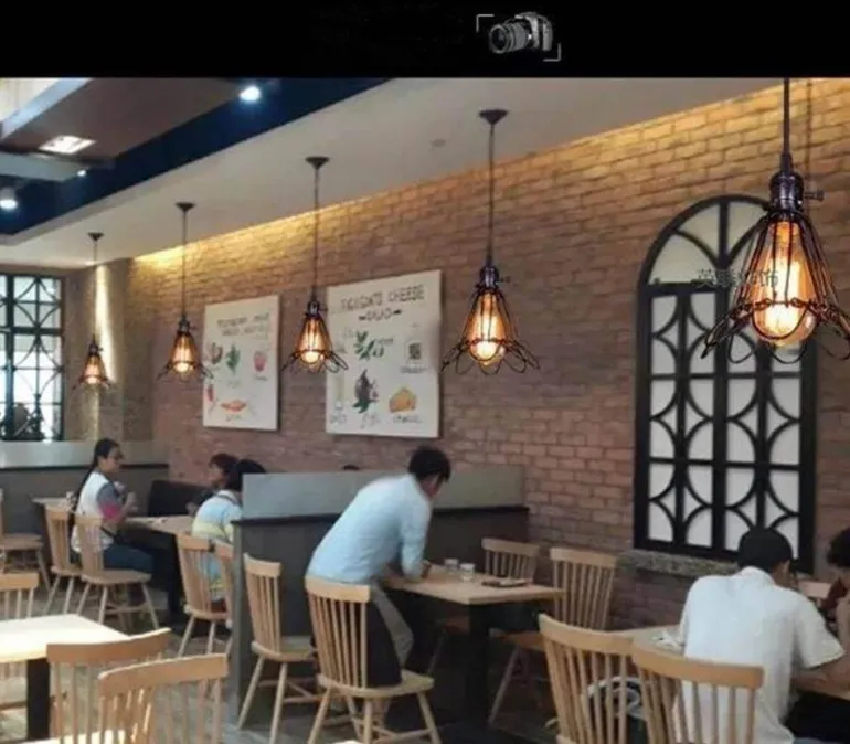 Nordic LED Art Hanging Lamp - Loft Business Style Lighting