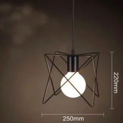 Nordic LED Art Hanging Lamp - Loft Business Style Lighting