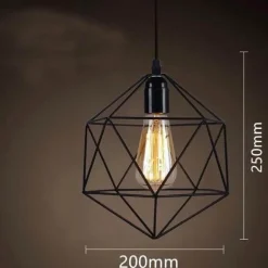 Nordic LED Art Hanging Lamp - Loft Business Style Lighting