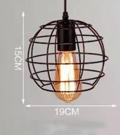 Nordic LED Art Hanging Lamp - Loft Business Style Lighting