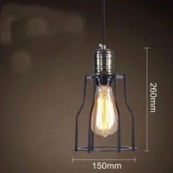 Nordic LED Art Hanging Lamp - Loft Business Style Lighting