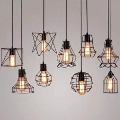 Nordic LED Art Hanging Lamp - Loft Business Style Lighting