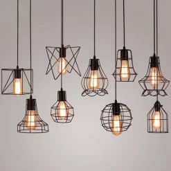 Nordic LED Art Hanging Lamp - Loft Business Style Lighting