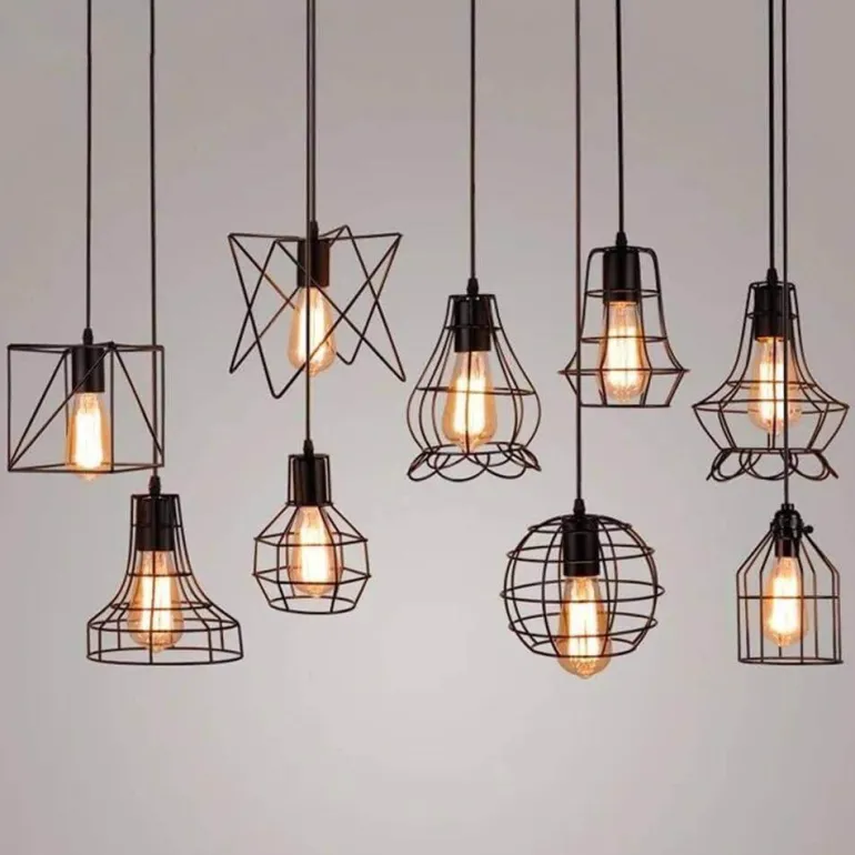 Nordic LED Art Hanging Lamp - Loft Business Style Lighting