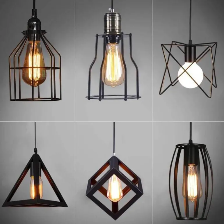 Nordic LED Art Hanging Lamp - Loft Business Style Lighting