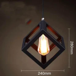 Nordic LED Art Hanging Lamp - Loft Business Style Lighting