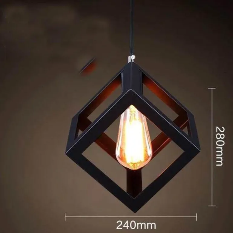 Nordic LED Art Hanging Lamp - Loft Business Style Lighting