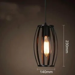 Nordic LED Art Hanging Lamp - Loft Business Style Lighting