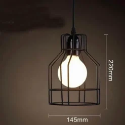 Nordic LED Art Hanging Lamp - Loft Business Style Lighting