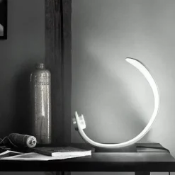 Nordic LED Curl Tischlampe - Moderne Wohnraumbeleuchtung