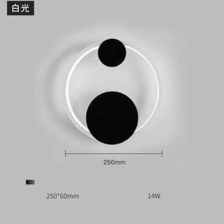 Nordic LED Wall Lamp - Modern Earthy Design