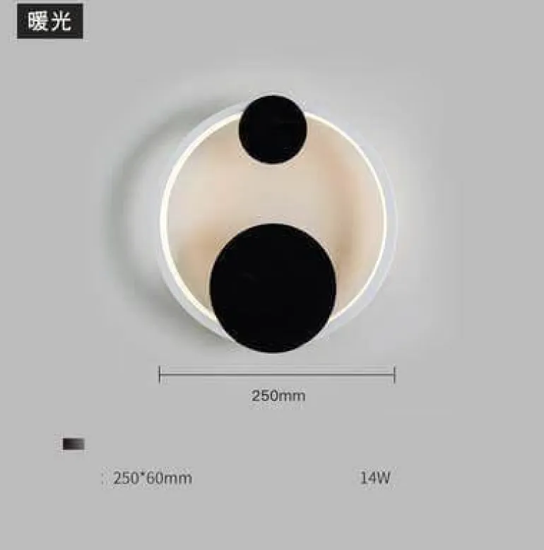 Nordic LED Wall Lamp - Modern Earthy Design