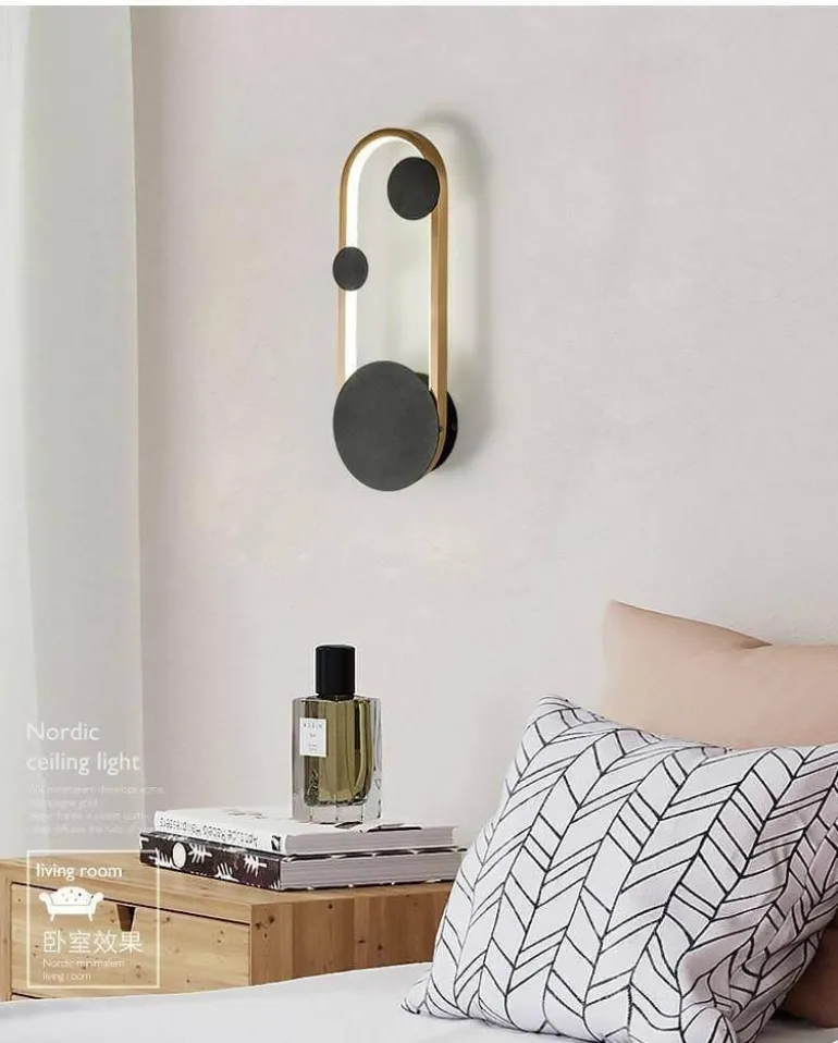 Nordic LED Wall Lamp - Modern Earthy Design