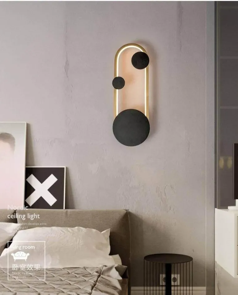 Nordic LED Wall Lamp - Modern Earthy Design