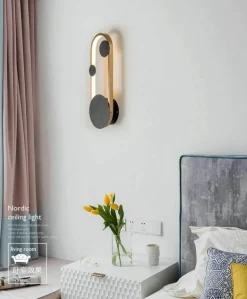 Nordic LED Wall Lamp - Modern Earthy Design
