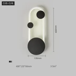 Nordic LED Wall Lamp - Modern Earthy Design
