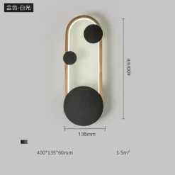 Nordic LED Wall Lamp - Modern Earthy Design