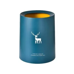 Nordic Mini Doppelschicht-Desktop-Mülleimer - Stilvoller Büro-Organizer