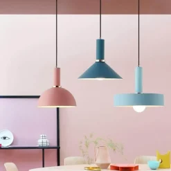 Nordic Minimalist Chandelier - Simple Solid Design
