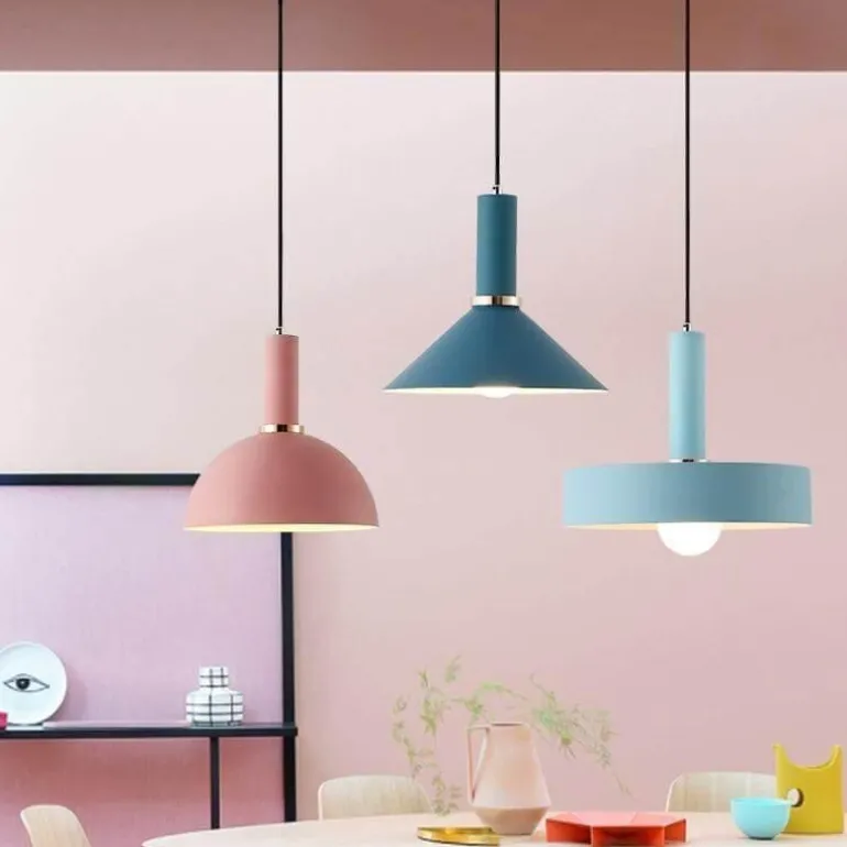 Nordic Minimalist Chandelier - Simple Solid Design