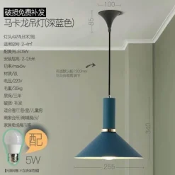 Nordic Minimalist Chandelier - Simple Solid Design