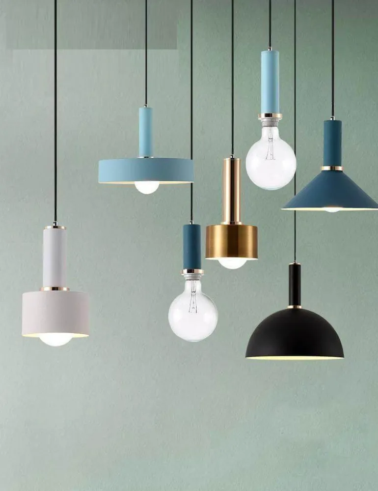 Nordic Minimalist Chandelier - Simple Solid Design