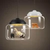 Nordic Minimalist Glass Pendant Lamp - Modern Lighting Design