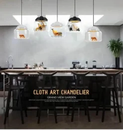 Nordic Minimalist Glass Pendant Lamp - Modern Lighting Design