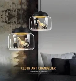 Nordic Minimalist Glass Pendant Lamp - Modern Lighting Design