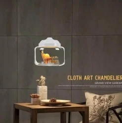 Nordic Minimalist Glass Pendant Lamp - Modern Lighting Design