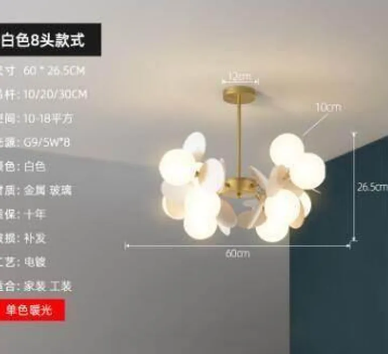 Nordic Multicolor LED Pendant Lights - Artistic Tree Design