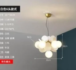 Nordic Multicolor LED Pendant Lights - Artistic Tree Design